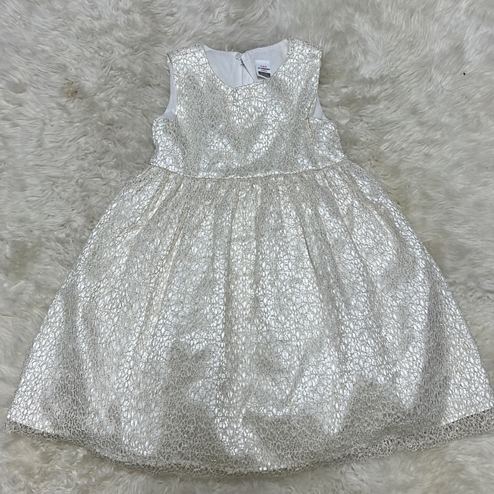 Girls Dress Off White 3-4T💕🤍